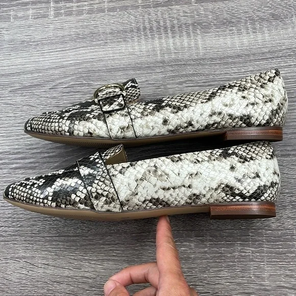 NEW! Talbots Ryan D-Ring Loafers Embossed. 8.5M. - Picture 13 of 15